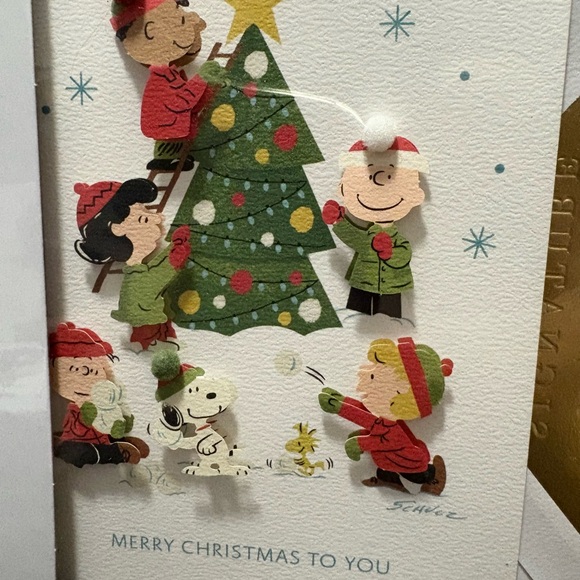Signature Hallmark Peanuts Christmas Cards
Box of 10 - Picture 4 of 5